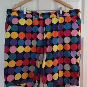 Loudmouth Vibrant Loud Polka Dot Men's Size 44 Shorts Weight Loss Cleanout
